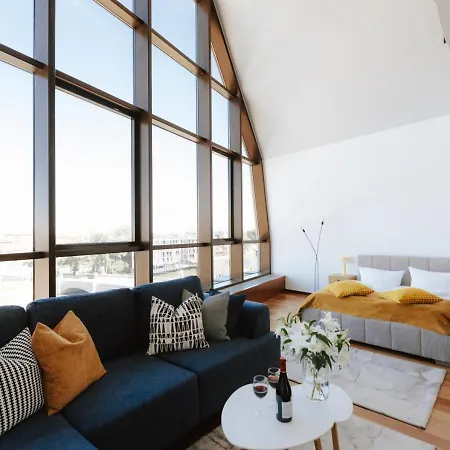 Daire Boogie Penthouse Old Town Wroclaw